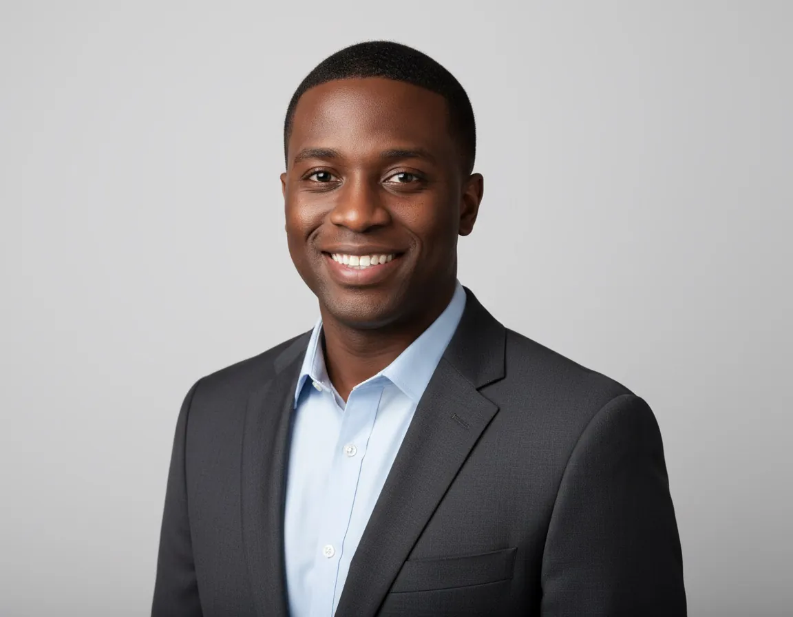 Portrait of Marcus Williams, head of product.